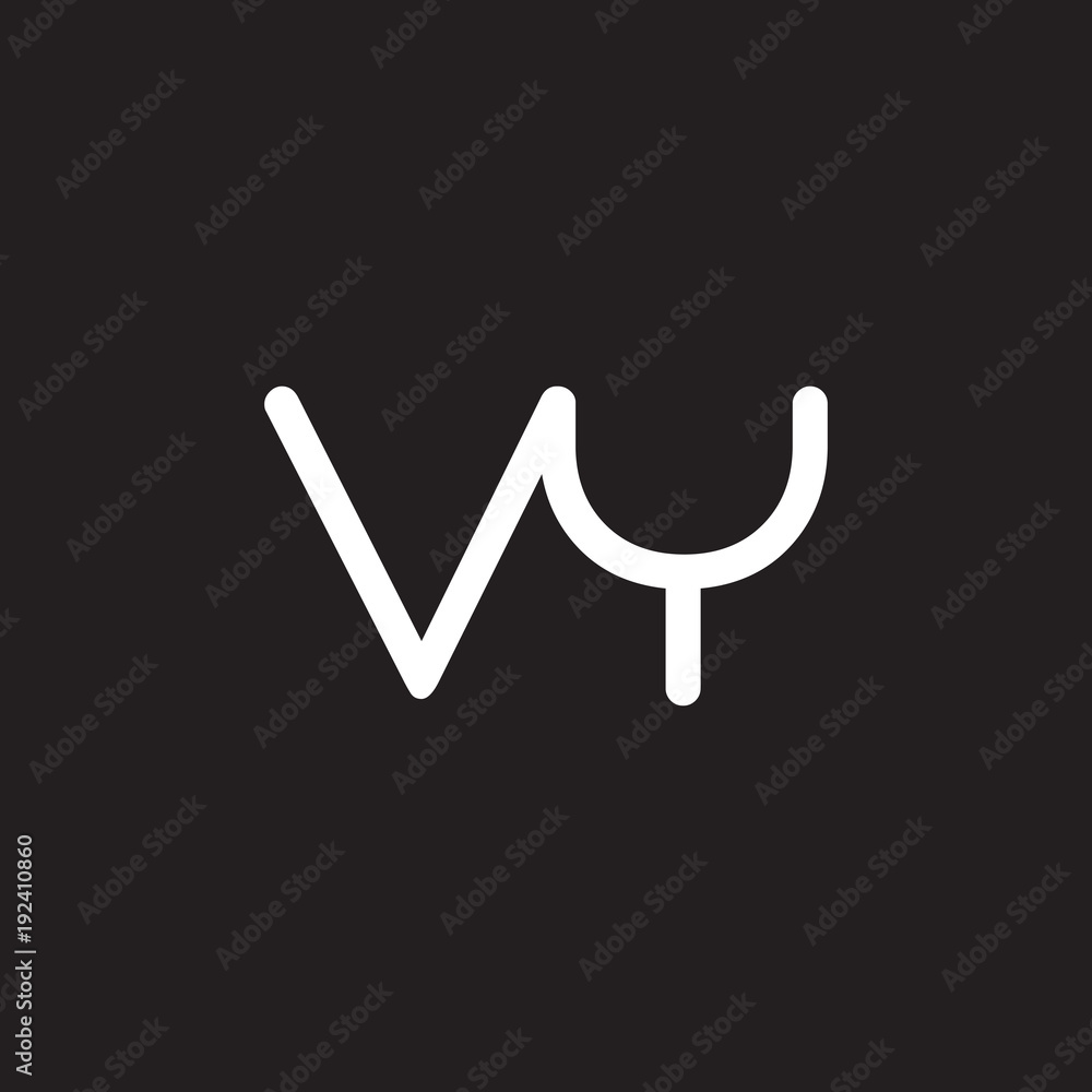 initial letter rounded logo modern white initial letter rounded logo modern white