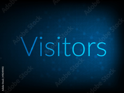 Visitors abstract Technology Backgound