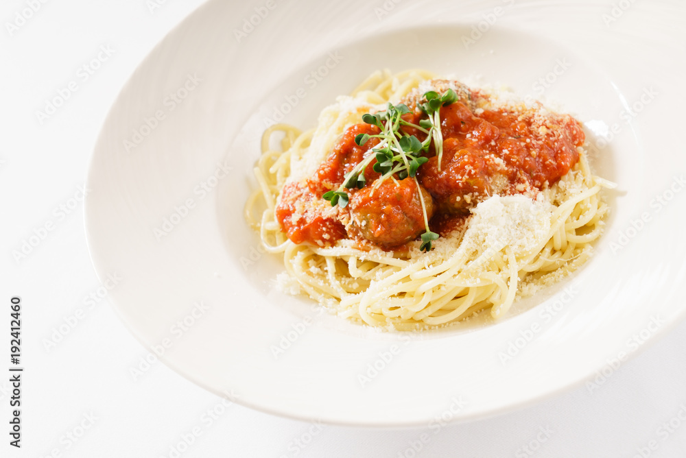 spaghetti with meatballs spaghetti with meatballs