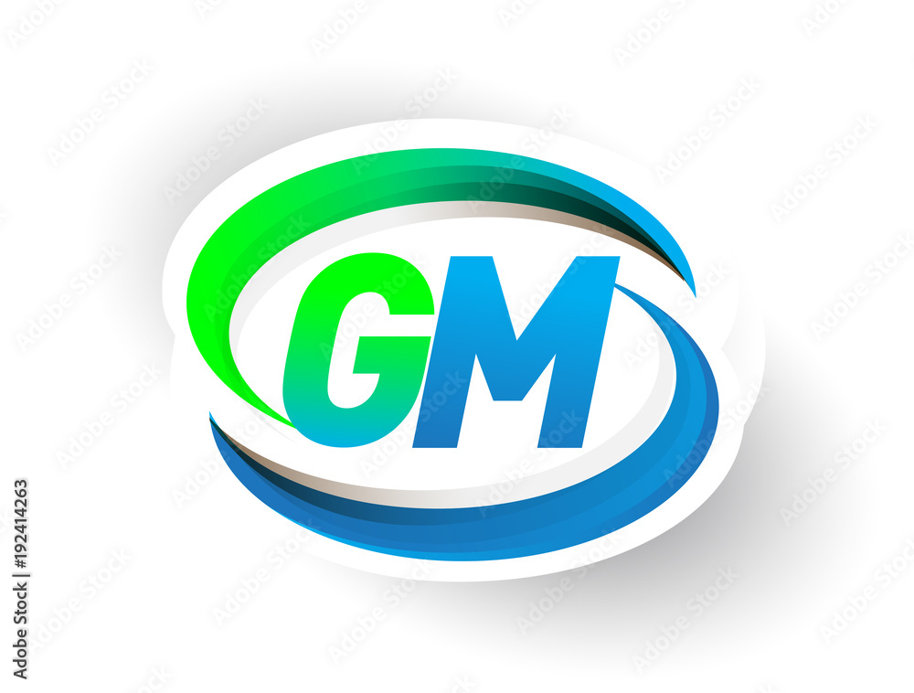 Initial Logo Letter Gm Heart Shape Stock Vector (Royalty Free) 696350173