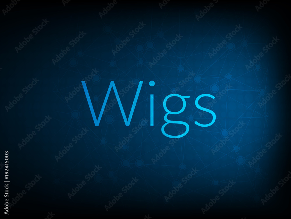 Wigs abstract Technology Backgound Wigs abstract Technology Backgound