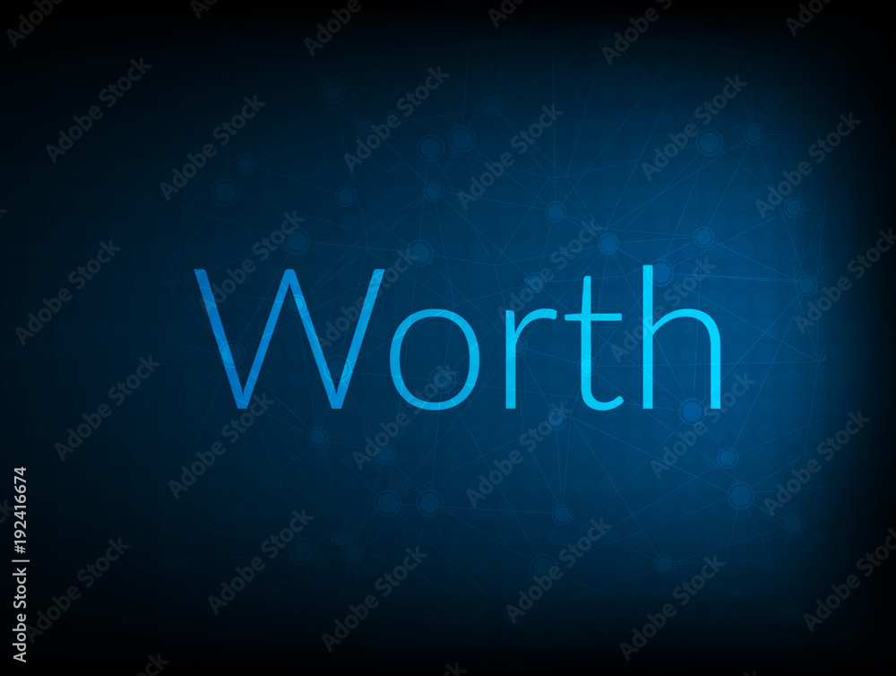 Worth abstract Technology Backgound
