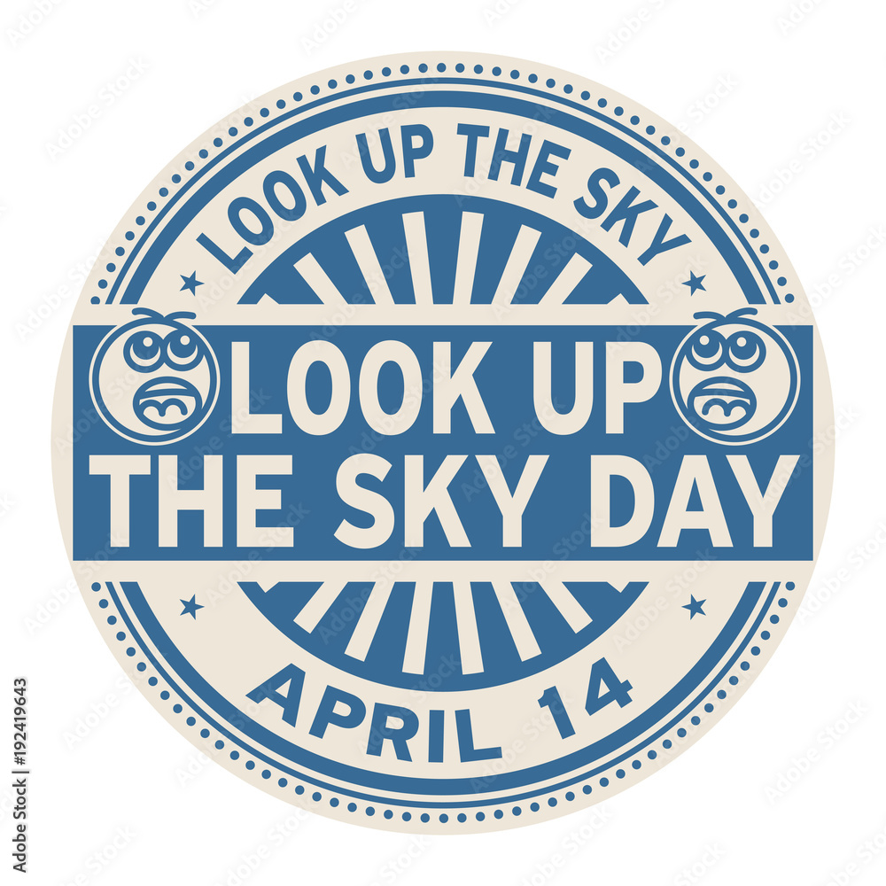 Look up the Sky Day stamp