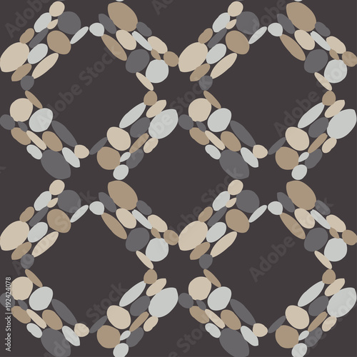 Seamless geometric pattern. The texture of the stones. Trendy seamless pattern designs. Textile rapport.