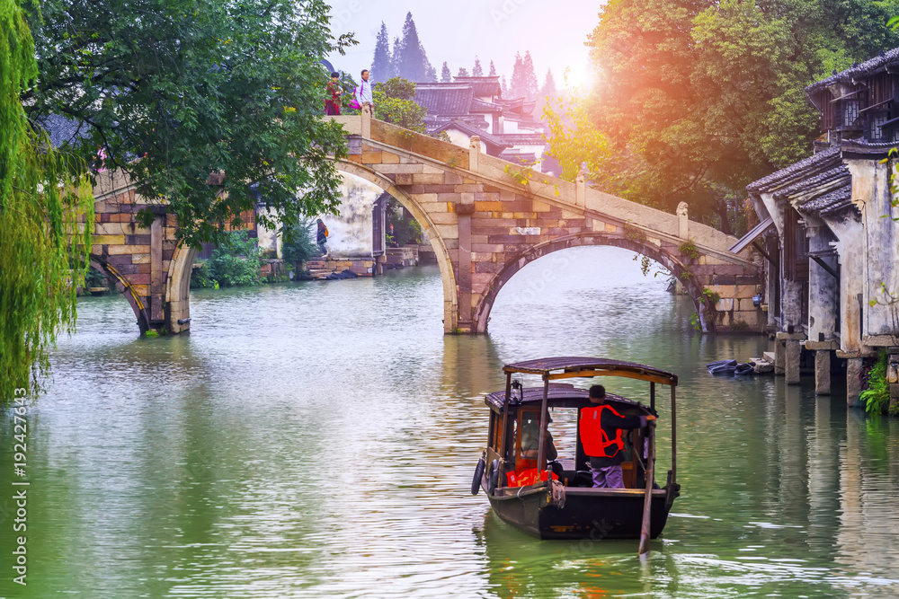 Obraz premium Jiangnan Water Town, Wuzhen