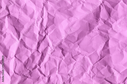 Background of purple with a texture of paper, which was crumpled and aged. The fashionable color of the season is Spring Crocus.