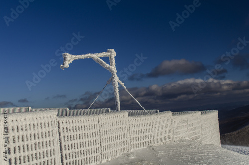 Fototapeta Naklejka Na Ścianę i Meble -  Bieszczady zimą 