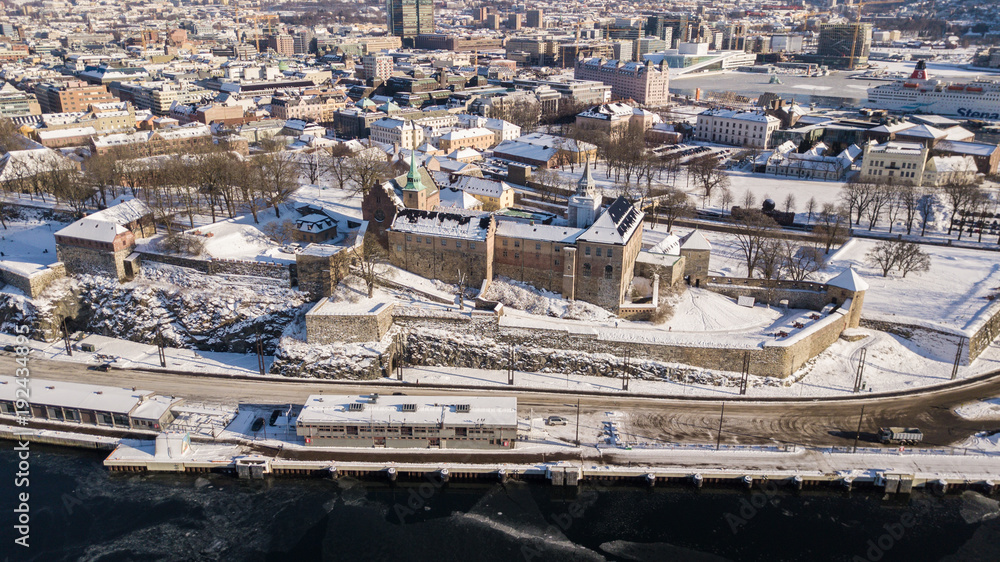 Obraz premium Oslo from above