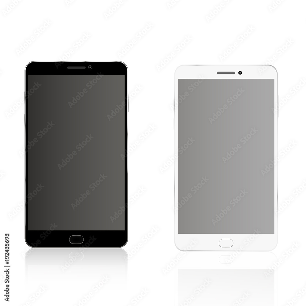 Mock up realistic smartphone Mock up realistic smartphone