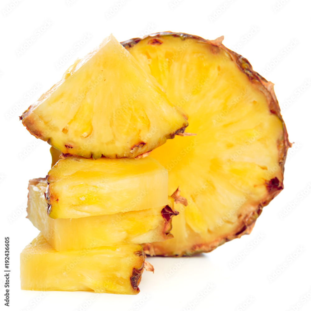 pineapple isolated on white pineapple isolated on white