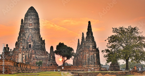 Wat Chaiwatthanaram  a Buddhist temple in Ayutthaya  Thailand