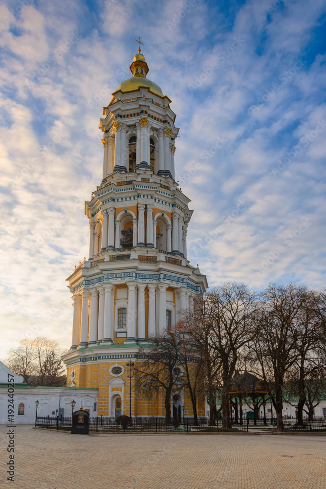 Great Lavra Bell Tower in Kiev Pechersk Lavra Monastery complex in Kyiv, Ukraine