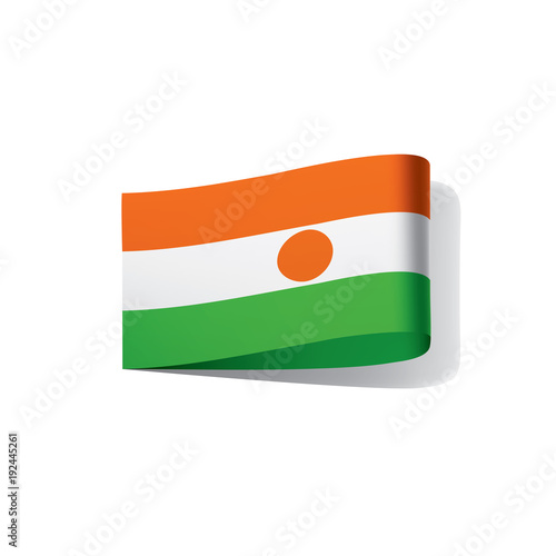 Free Download Niger flag, vector illustration - GFXLoad
