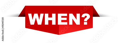 banner when