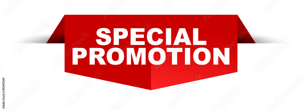 banner special promotion - obrazy, fototapety, plakaty 