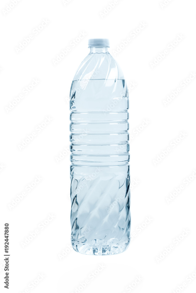 Fototapeta premium Water bottle isolated on white..
