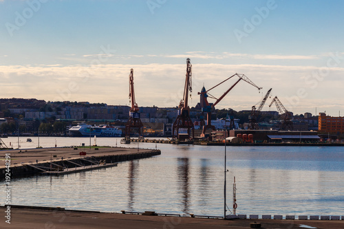 The harbor in Gothenburg