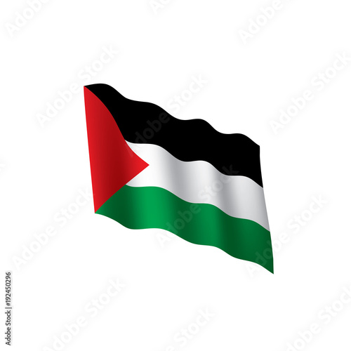 Free Download Palestine flag, vector illustration - GFXLoad