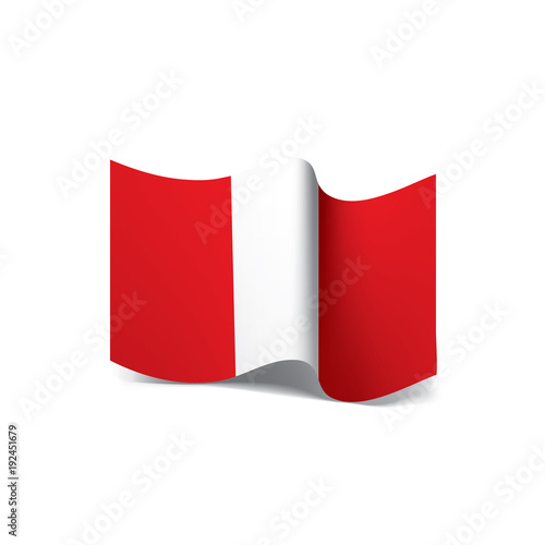 Free Download Peru flag, vector illustration - GFXLoad
