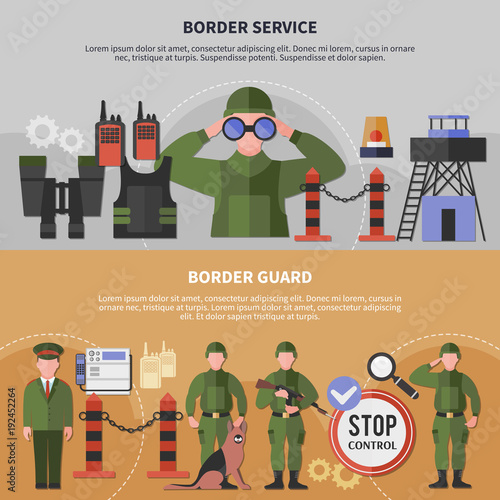 Border Guard Servce Banners 