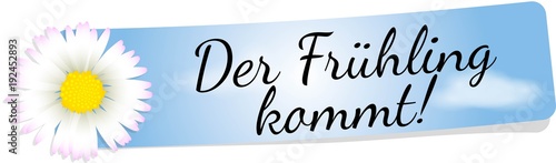 Der Frühling kommt