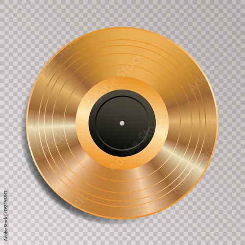 LP vinyl golden trans