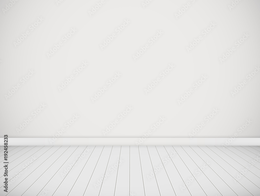 Vector white room. Vector white room.