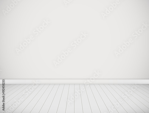 Vector white room.