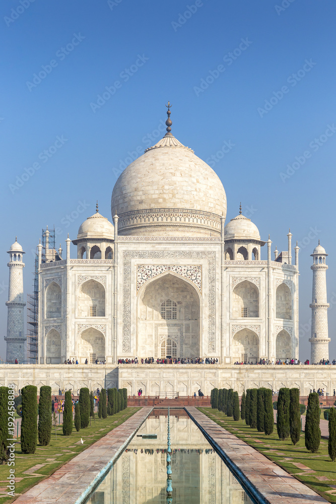 Fototapeta premium Taj Mahal, Agra, Uttar Pradesh, India