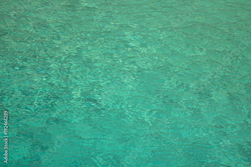 Transparent sea water