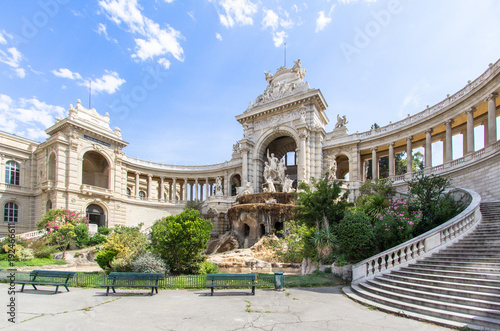 Palais Longchamp in Marseille  France
