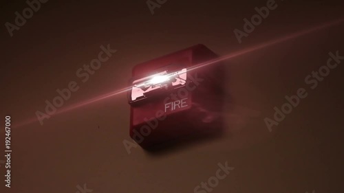 Fire Alarm Flashing 