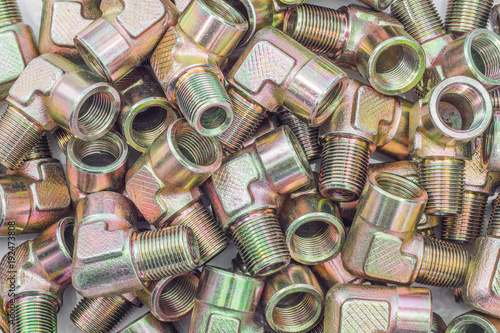 Pipe fittings connection for industry.
