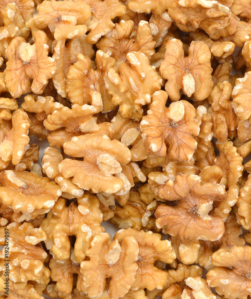 Close-up of shelled walnuts at farmers market in Turkey Close-up of shelled walnuts at farmers market in Turkey