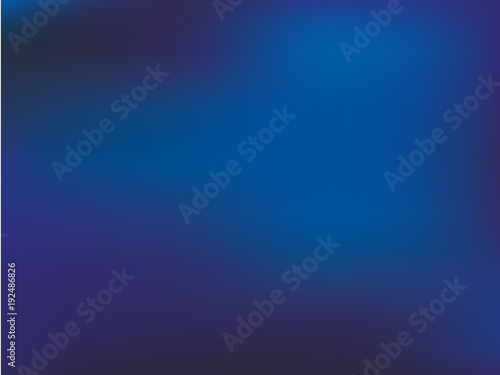 Abstract dark blue blurred background. Smooth gradient texture color. Vector illustration. Wavy, dynamic website pattern