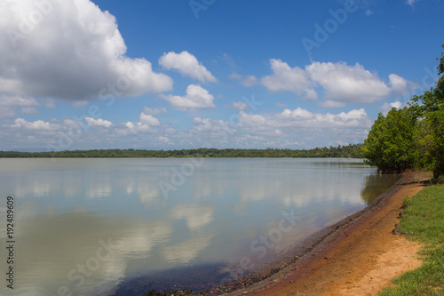 wonderful lagoon in Tangalle, Sri Lanka.