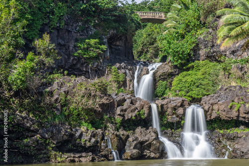 Seven Sacred Pools Landscape Hana Maui
