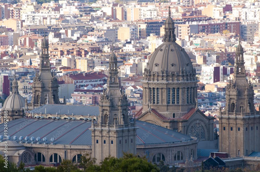 Fototapeta premium Montjuic National Palace