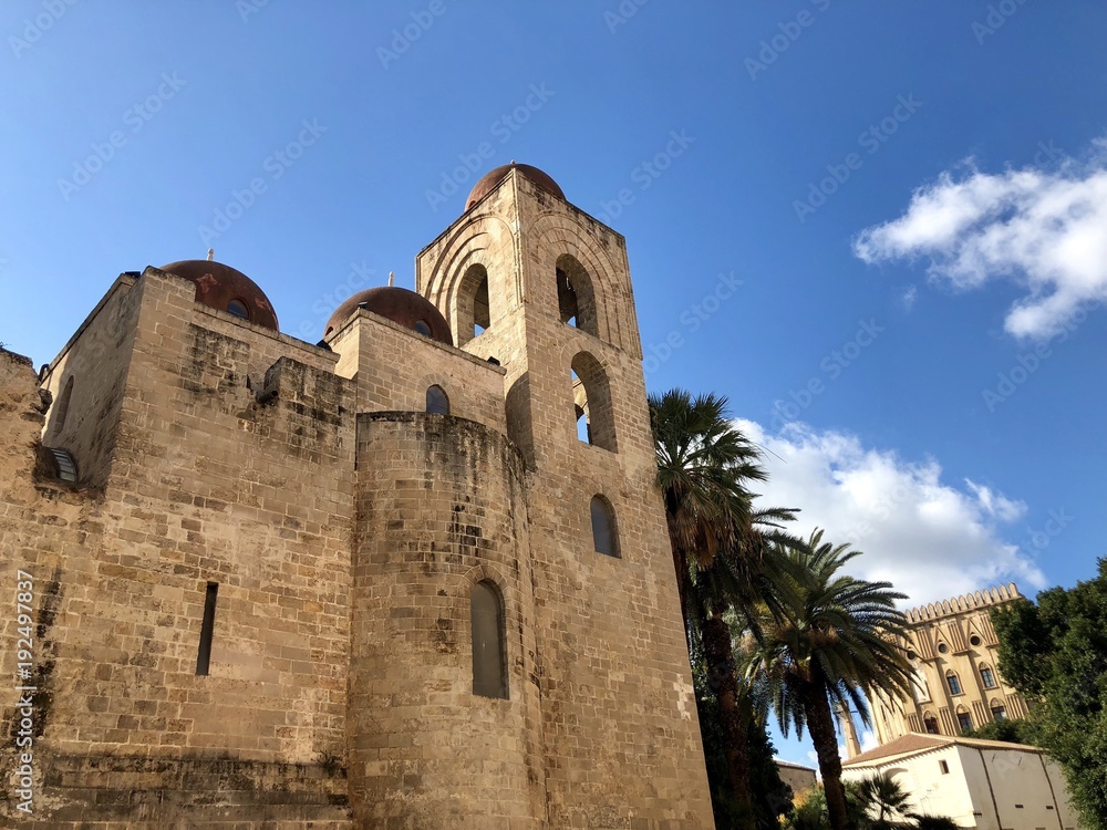 Fototapeta premium Palermo, San Giovanni degli Eremiti