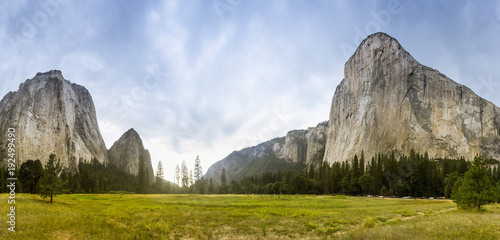 El capitan meadow in Yosemite Valley