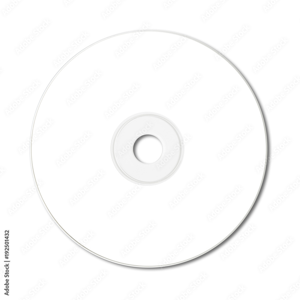 White CD - DVD mockup template isolated White CD - DVD mockup template isolated
