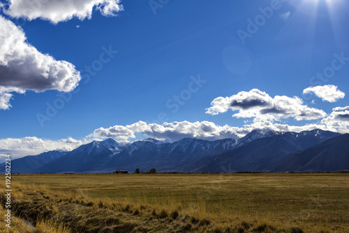 Foto Sierra Nevada mountains on Nevada side