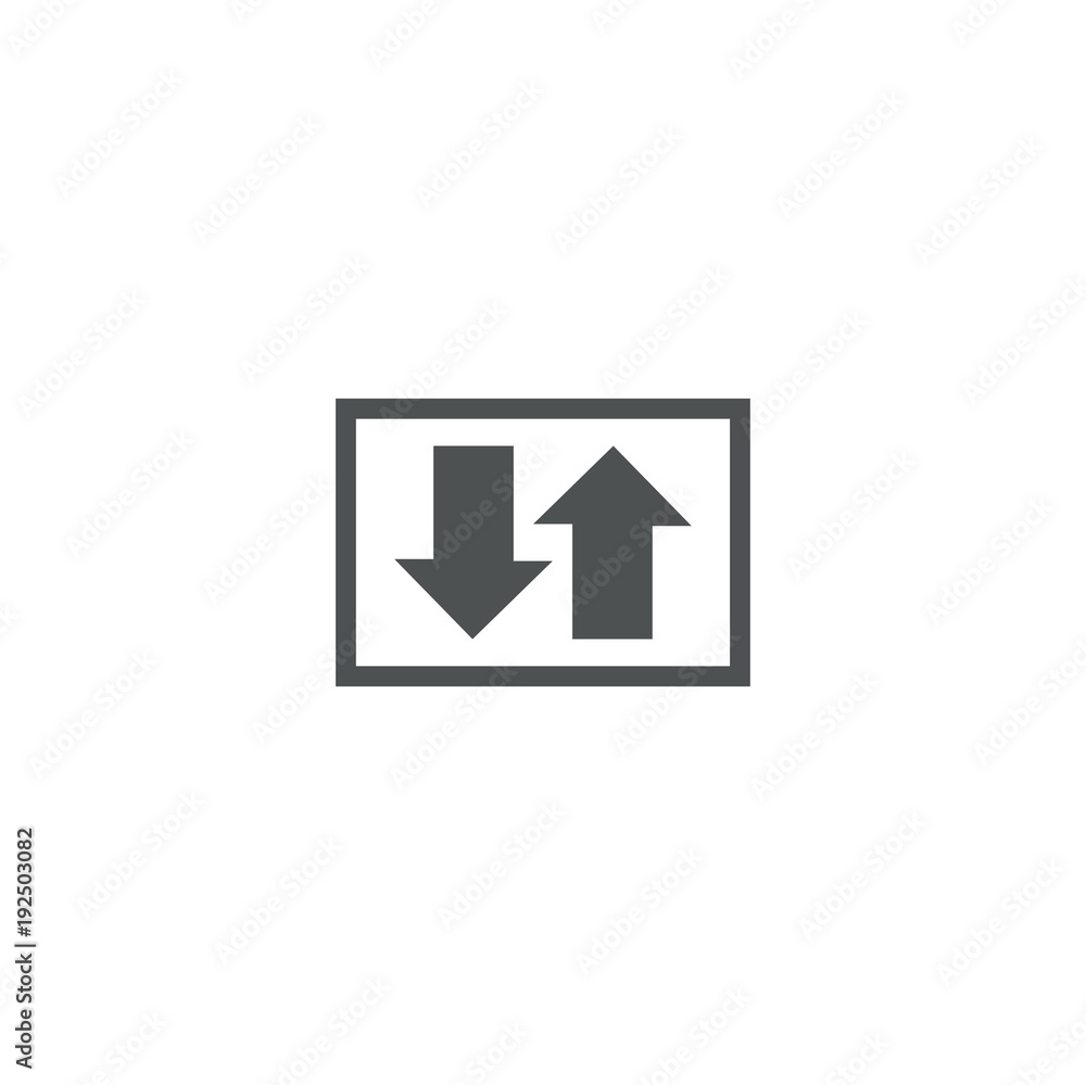 elevator icon. sign design elevator icon. sign design