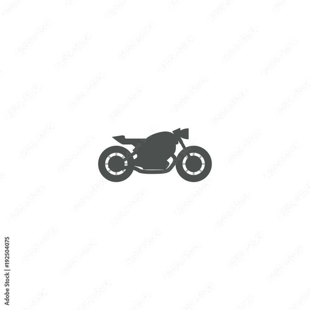 motorcycle icon. sign design