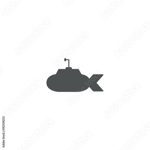 submarine icon. sign design