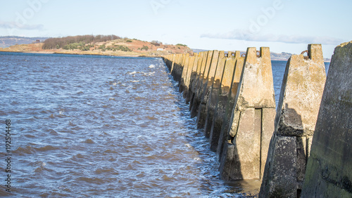 High tide at Crammond Island - Edinburgh - Seascape