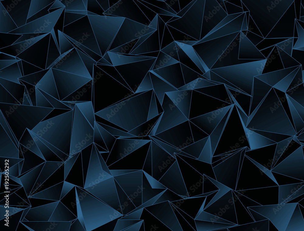 Fototapeta premium Abstract background. triangulated texture