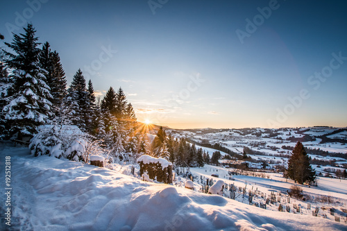 Allgau Winter Landscape