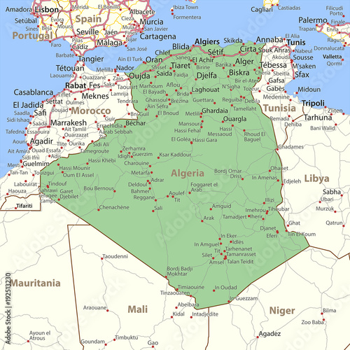 Algeria-World-Countries-VectorMap-A