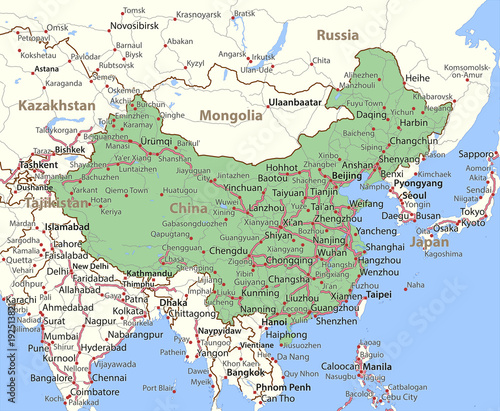 China-World-Countries-VectorMap-A